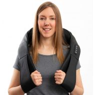 Kootenay Bay Shiatsu Back Neck and Shoulder Deep Kneading Massager with Heat 3 Speed...