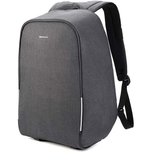  [아마존핫딜][아마존 핫딜] KOPACK Waterproof Anti Theft Laptop Backpack Usb Charging Port Business Scan Smart With Rain Cover 15.6 Inch Gray Black Kp626