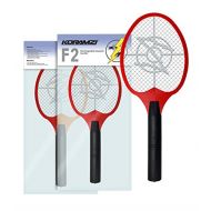 Koramzi Bug Zapper Racket Fly Swatter Mosquito Killer, Zap Mosquito Best for Indoor and Outdoor Pest Control F2 (Red)