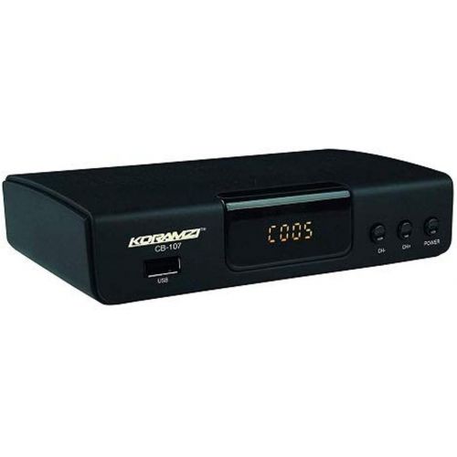  [아마존베스트]KORAMZI HDTV Digital TV Converter Box ATSC with USB Input for Recording and Media Player CB-107