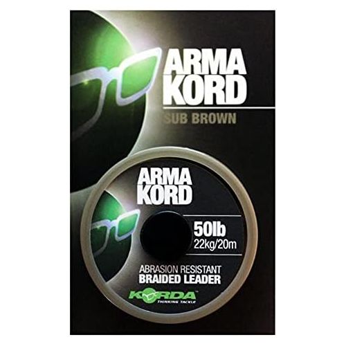  [아마존베스트]Korda Arma Kord abriebfeste geflochtene Vorfachleine