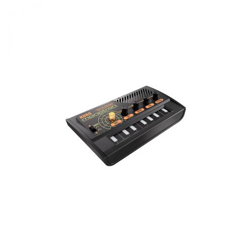  Korg},description:Korgs monotron DELAY is a fun-size analog ribbon synthesizer with a live, ready-to-be tweaked front panel offering five knobs and a single switch. Its Space Delay