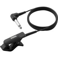 Korg CM200BK Clip-On Contact Microphone, Black, Auxiliary