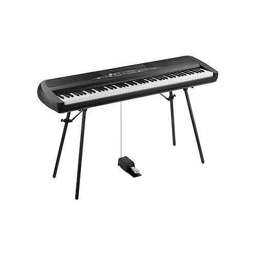  Korg SP280BK 88-Key Digital Piano with Speaker