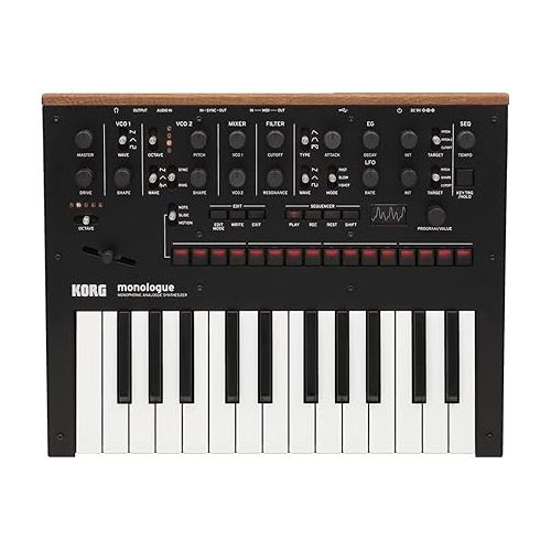  Korg Synthesizer, 25 Key (MONOLOGUEBK)