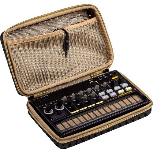  Korg CC-Volca Soft Case for Single Volca Synthesizer (Black/Olive)