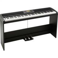 Korg XE20SP Digital Ensemble Piano with Stand and 3-Pedal Unit