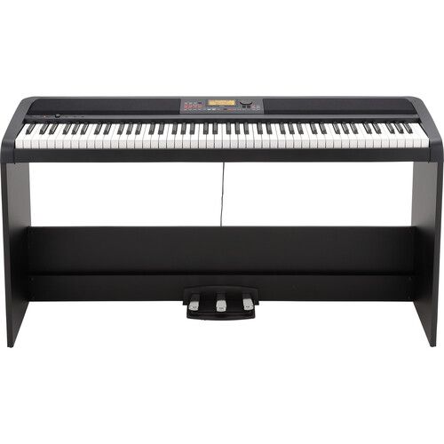  Korg XE20SP Digital Ensemble Piano with Stand and 3-Pedal Unit