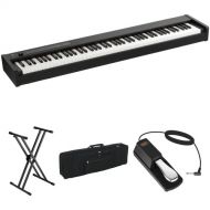 Korg D1 88-Key Digital Stage Piano and Bundle Kit