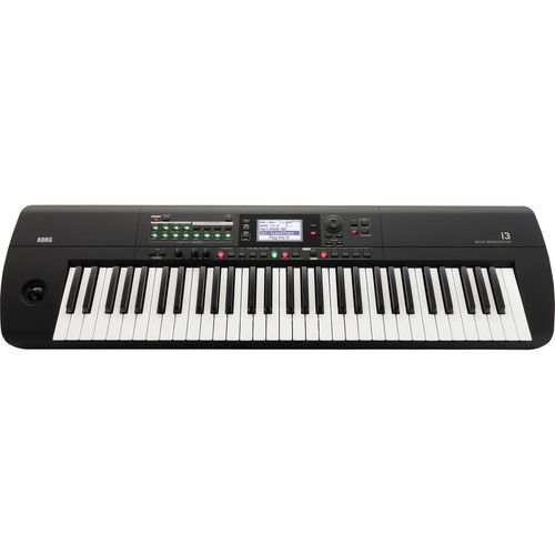  Korg i3 61-Key Music Workstation (Rubberized Matte Black)