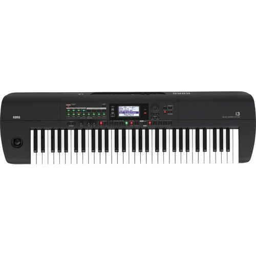  Korg i3 61-Key Music Workstation (Rubberized Matte Black)