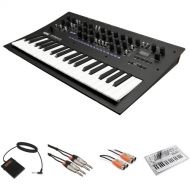 Korg Minilogue XD Polyphonic Analog Synthesizer Kit with Cover and Cable Accessories