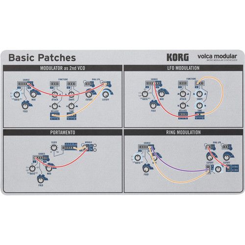  Korg Volca Modular Micro Modular Synthesizer