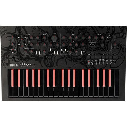  Korg Minilogue Bass Polyphonic Analog Synthesizer (Limited Edition)