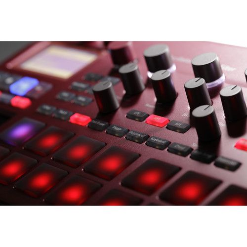  Korg Electribe Sampler Music Production Station with V2.0 Software (Red)