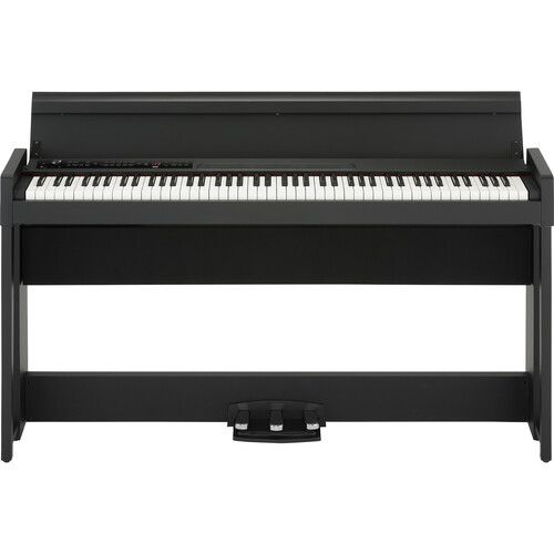  Korg C1 Air Digital Piano with Bluetooth (Black Wood Stain)