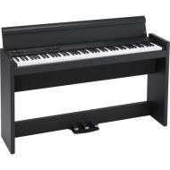 Korg LP-380U 88-Key Slim Digital Piano with Speakers (Black)