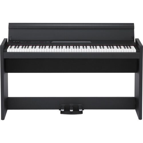  Korg LP-380U 88-Key Slim Digital Piano with Speakers (Black)