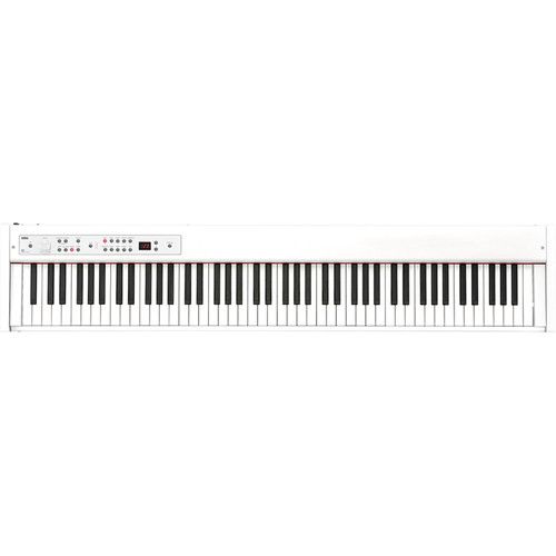  Korg D1 88-Key Digital Stage Piano with Pedal (White)