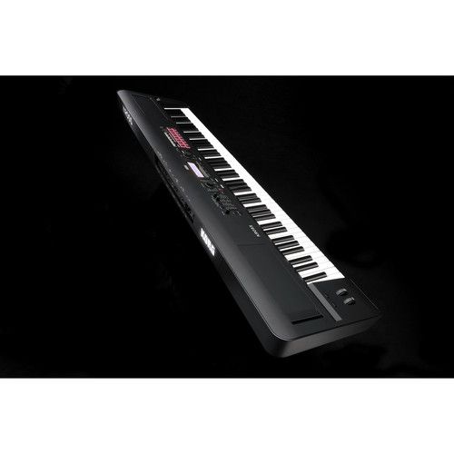  Korg KROSS 2-88 88-Key Synthesizer Workstation (Super Matte Black)