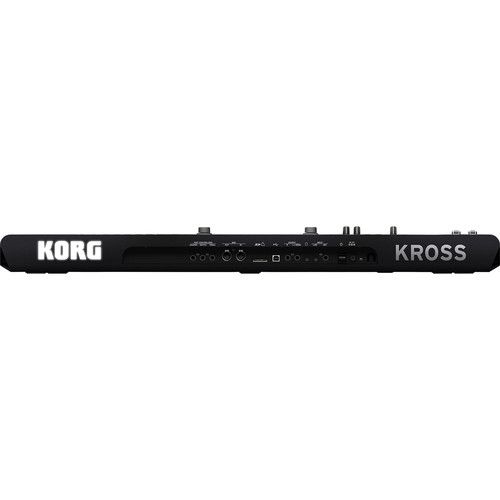  Korg KROSS 2 61-Key Synthesizer Workstation (Super Matte Black)