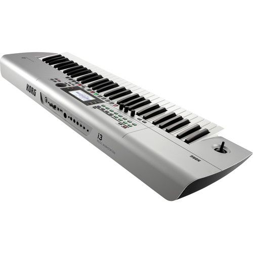  Korg i3 61-Key Music Workstation (Silver)