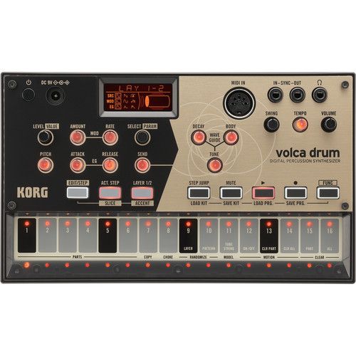  Korg Volca Drum Digital Percussion Synthesizer