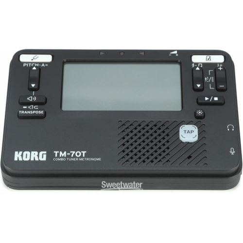  Korg TM-70 Tuner and Metronome - Black Demo