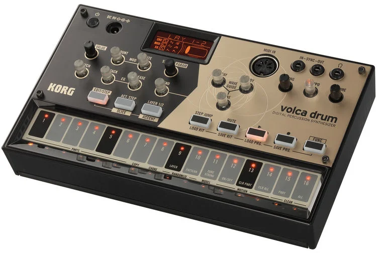  Korg Volca Drum Physical Modeling Drum Synthesizer Demo