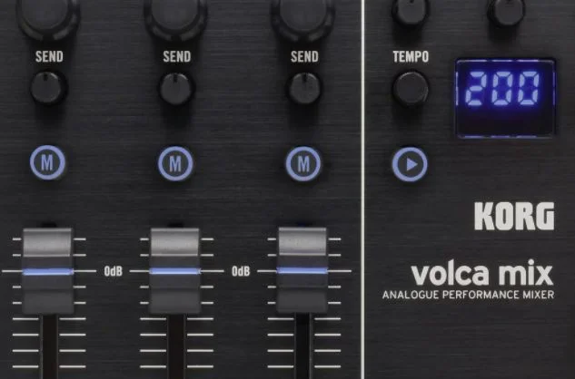 Korg Volca Mix 4-channel Analog Performance Mixer