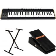 Korg Keystage 49-key MIDI Keyboard Controller Essentials Bundle