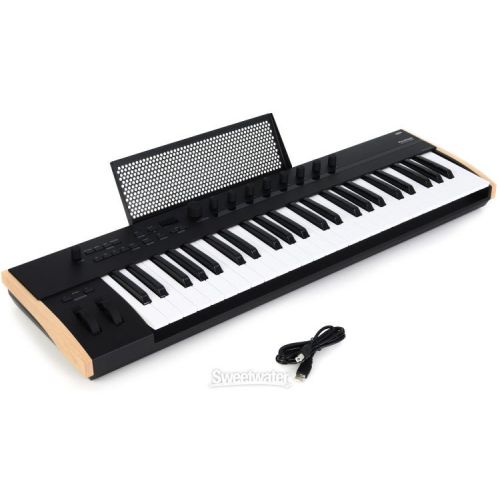  Korg Keystage 49-key MIDI Keyboard Controller Essentials Bundle