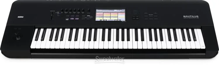  Korg Nautilus 61 61-key Synthesizer Workstation