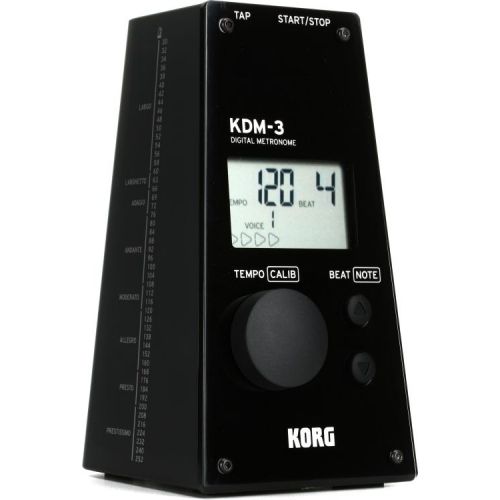  Korg KDM-3 Digital Metronome and Chromatic Tuner Bundle