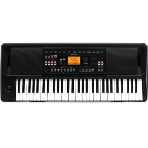  Korg EK-50 61-key Arranger Keyboard Essentials Bundle