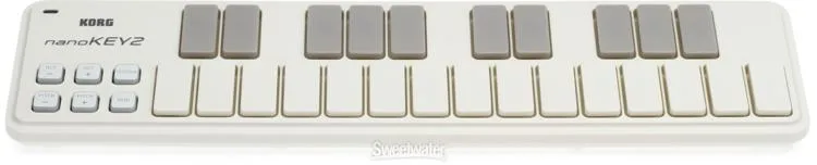  Korg nanoKEY2 25-key Keyboard Controller - White