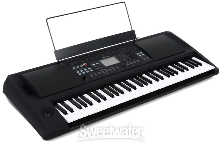  Korg EK-50 L 61-key Arranger Keyboard Essentials Bundle