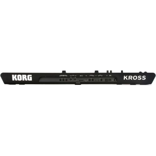  Korg Kross 2-61-MB 61-key Synthesizer Workstation - Super Matte Black Demo