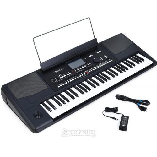  Korg Pa300 61-key Arranger Workstation Essentials Bundle