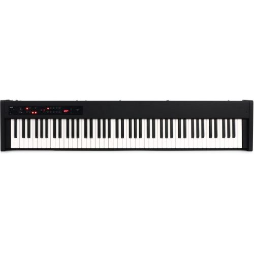  Korg D1 88-key Stage Piano / Controller Essentials Bundle (Black)