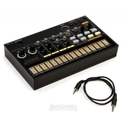  Korg Volca Bass and Volca Beats Bundle with Rack and Case