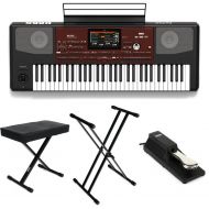 Korg Pa700 61-key Arranger Workstation Essentials Bundle