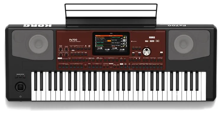  Korg Pa700 61-key Arranger Workstation Essentials Bundle