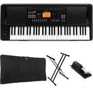 Korg EK-50 61-key Arranger Keyboard Stage Bundle