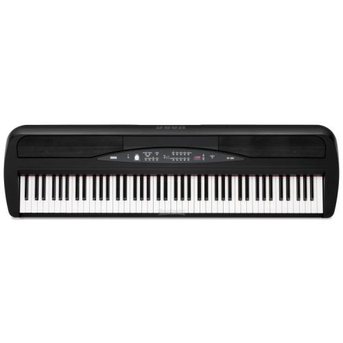  Korg SP-280 Digital Piano with Speakers - Black