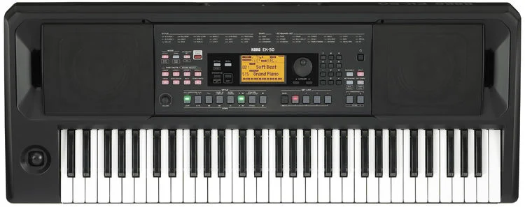  Korg EK-50 61-key Arranger Keyboard Demo