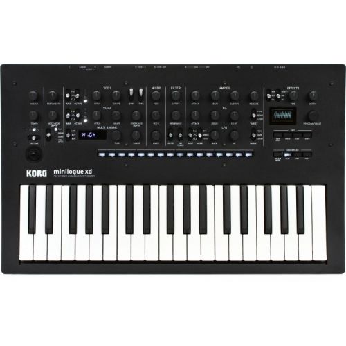  Korg minilogue XD 4-voice Analog Synthesizer with Gig Bag