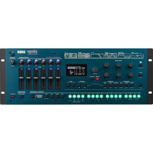  Korg Modwave, Opsix, and Wavestate Modules with Rack Bundle