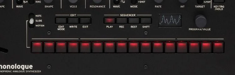  Korg monologue Analog Synthesizer - Black Demo