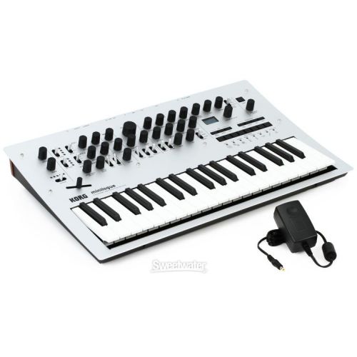  Korg minilogue 4-voice Analog Synthesizer with Decksaver Cover